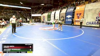 140 Class 2 lbs Cons. Round 3 - Julian Smith, Ritenour vs Socorro Rodriguez, Rock Bridge