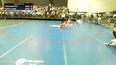 67-J lbs Round Of 16 - Evan Paukovits, The Hunt Wrestling Club vs Samuel Laube, Kingsway K-6