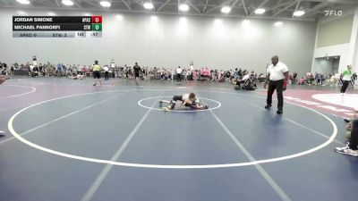 56 lbs Rr Rnd 3 - Jordan Simone, Apache - EL vs Michael Pannorfi, Shore Thing Sharks - EL