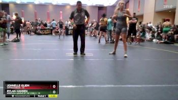 138 lbs Quarterfinals (8 Team) - Rylan Hansen, Nebraska Queens Of The Corn 3 vs Johnelle Gliem, Untouchables