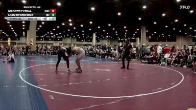 215 lbs Round 2 (6 Team) - Adam Dyszkiewicz, Team Mat Clash vs Lashawn Powell, VSUS Athletics RTC