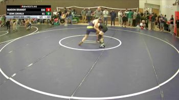 150 lbs Champ. Round 2 - Izak Zavala, Hillsboro vs Mason Brandt, Bend