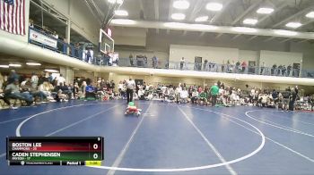 77 lbs 2nd Wrestleback (16 Team) - Boston Lee, Champions vs Caden Stephensen, Payson