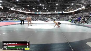 190 lbs Champ. Round 1 - Easton Kemper, Burns vs Eric Kozhevnikov, Columbia