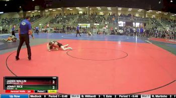 134 lbs Round 3 (4 Team) - Jonny Rice, Rainier vs Jaden Wallin, North Valley