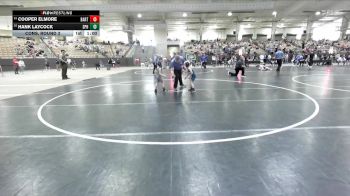 40 lbs Cons. Round 3 - Cooper Elmore, Stars Wrestling Club vs Hank Laycock, Straw Plains Hornets