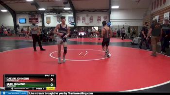 138 lbs Round 5 - Seth Reiland, Muscatine vs Calvin Johnson, Fort Madison