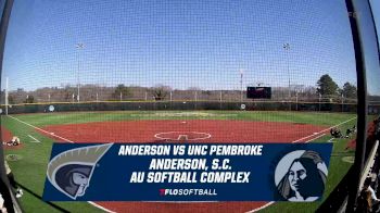 Replay: UNC Pembroke vs Anderson (SC) - DH | Feb 17 @ 12 PM