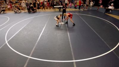 100 lbs Champ. Round 2 - Colt Nachreiner, WI vs Micah Donahue, MN
