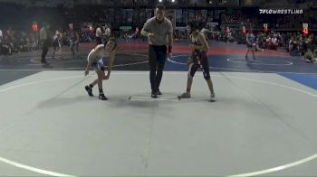 90 lbs Semifinal - Alejandro Valdez, Espanola Junior Wrestling vs Myles James, Division Bell Wrestling