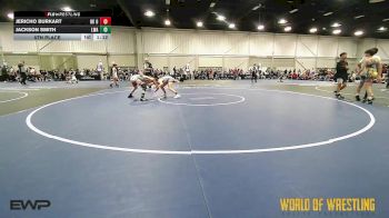 100 lbs 5th Place - Jericho Burkart, OK Outlaws 14U vs Jackson Smith, LWA 14U