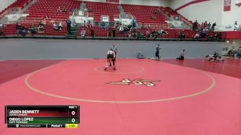 132 lbs Round 5 - Diego Lopez, Katy Tompkins vs Jaden Bennett, Lucas Lovejoy