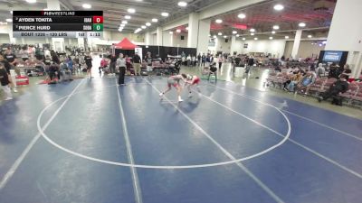 120 lbs Semis - Pierce Hurd, South Dakota vs Ayden Tokita, Idaho