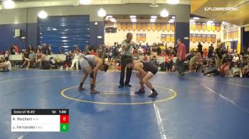 138 lbs Consi Of 16 #2 - Aiden Reichert, Winter Springs vs Josue Fernandez, Eagles