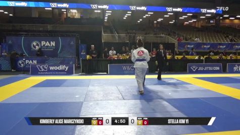 Stella Kim Yi vs Kimberly Alice Marczynski 2026 Pan Jiu Jitsu IBJJF Championship