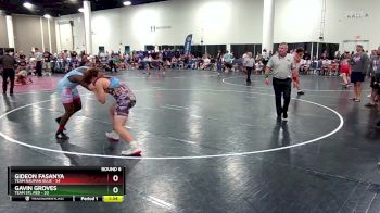 190 lbs Round 6 (16 Team) - Gideon Fasanya, Team Nauman Blue vs Gavin Groves, Team STL Red