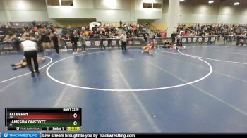 98 lbs Champ. Round 2 - Eli Berry, OK vs Jameson Onstott, MI