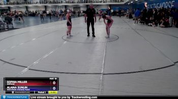 110 lbs Semifinal - Alaina Sunlin, Wisconsin Stevens Point vs Sophia Miller, Simpson