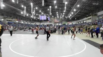 144 lbs Consi Of 8 #1 - William Roybal, Valley WC vs Braysen Salinas, U-town Hammers