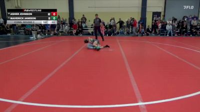 80 lbs Cons. Round 2 - Maverick Jamison, DC Elite vs Asher Johnson, MN Elite
