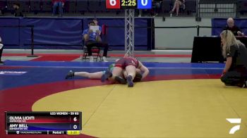 59 kg Quarterfinal - Olivia Lichti, Hamilton WC vs Amy Bell, Edmonton WC