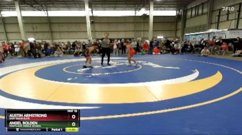 90 lbs Champ. Round 2 - Austin Armstrong, East Idaho Elite vs Angel Bolden, Fruitland Middle School