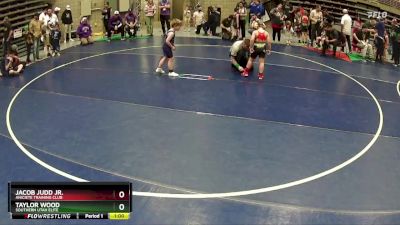 75 lbs Semifinal - Jacob Judd Jr., Aniciete Training Club vs Taylor Wood, Southern Utah Elite