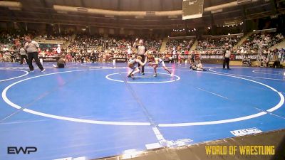 73 lbs Round Of 32 - Damen Macias, Berryhill Wrestling Club vs Isaac Berrier, East Pennsboro