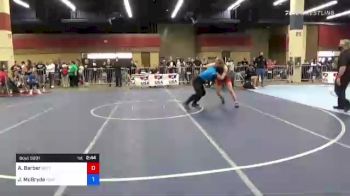 65 kg Round Of 32 - Aspen Barber, Betterman Elite Wrestling vs Jamilah McBryde, New York