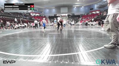 67 lbs Consolation - Able Ridge, Sperry Wrestling Club vs Ulrich Dyches, Bartlesville Wrestling Club