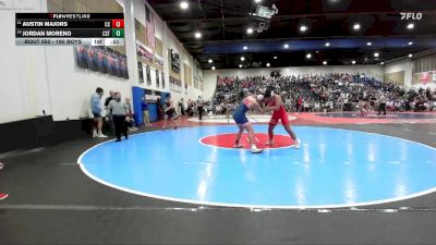 190 Boys Cons. Round 3 - Austin Majors, Cathedral Catholic vs Jordan Moreno, Christian