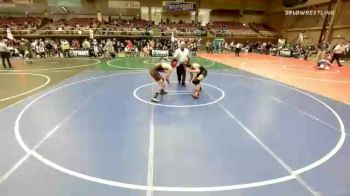 132 lbs Quarterfinal - Daunteâ?? Maldonado, Holly vs Alex Herrera, Pine Creek