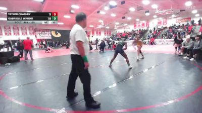 125 lbs Cons. Round 6 - Taylen Chanley, Temecula Valley vs Gabrielle Wright, Tahquitz