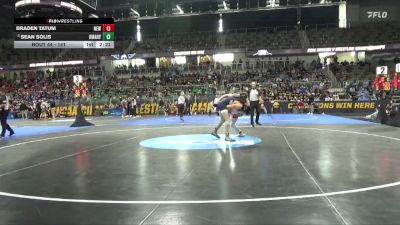 141 lbs Champ. Round 1 - Braden Tatum, Newberry vs Sean Solis, UMary