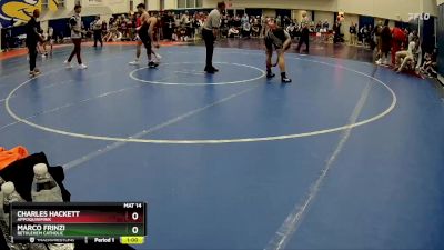 150 lbs Cons. Round 2 - Charles Hackett, Appoquinimink vs Marco Frinzi, Bethlehem Catholic