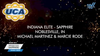 Indiana Elite - Sapphire [2025 L3 Senior Day 2] 2025 UCA & UDA All Star National Championship
