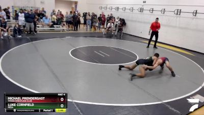 120 lbs Cons. Round 1 - Luke Cornfield, Mesa vs Michael Prendergast, Titans Wrestling Club