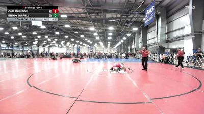 85 lbs Consi Of 16 #1 - Cam Johnson, NC vs Brody Jarrell, CA