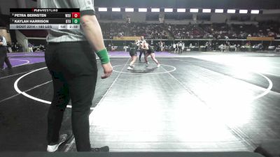 180 lbs Quarterfinal - Petra Bernsten, Washington State (W) vs Kaylah Harrison, Utah Tech (W)