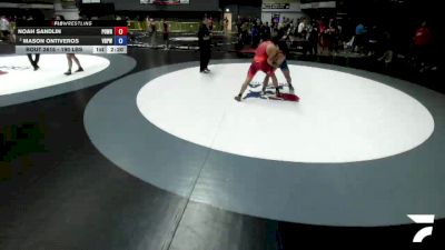 190 lbs Semis - Noah Sandlin, Poway Wrestling vs Mason Ontiveros, Vasky Bros\Pitman Wrestling Club