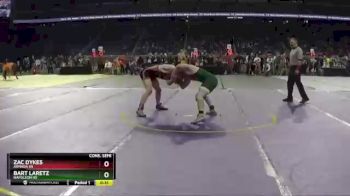 D3-175 lbs Cons. Semi - Bart Laretz, Napoleon HS vs Zac Dykes, Armada HS