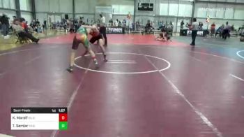 137 lbs Semifinal - Kayden Marolf, Blue Line vs Tyler Semlar, 1006 Wc