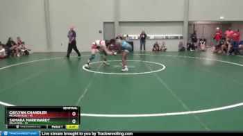 132 lbs Semis & 1st Wrestleback (8 Team) - Caylynn Chandler, Michigan Blue vs Samara Markwardt, Oklahoma