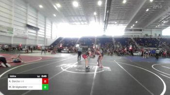 155 lbs Consi Of 8 #2 - Autumn Garcia, DUB Wrestling vs Madelynn Bridgewater, Cobra Kai