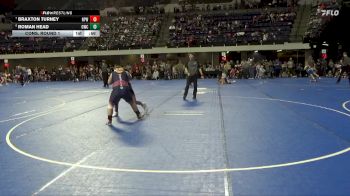Cons. Round 1 - Roman Head, Outlaw Wrestling Club vs Braxton Turney, New Prague Wrestling