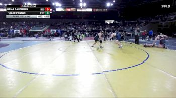 215 lbs Champ. Round 3 - Gage Ponton, Mountain View vs Briar Baughman, Middleton