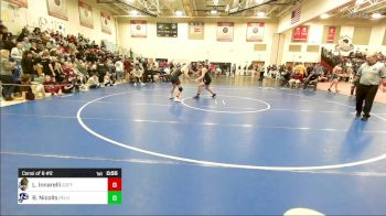 175 lbs Consi Of 8 #2 - Logan Innarelli, Goffstown vs Billy Nicolls, Pelham