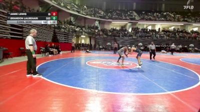 106-4A Cons. Semi - Jamie Lewis, Harris County vs Brandon Lalbehari, Cass