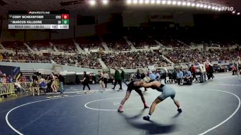 138-D3 Semifinal - Marcus Killgore, Sahuarita High School vs Cody Schexnyder, Estrella Foothills High School