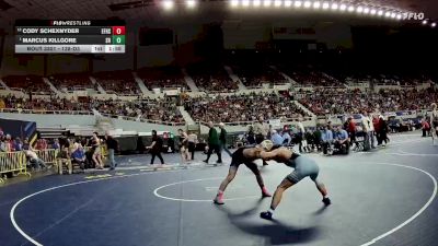 138-D3 Semifinal - Marcus Killgore, Sahuarita High School vs Cody Schexnyder, Estrella Foothills High School